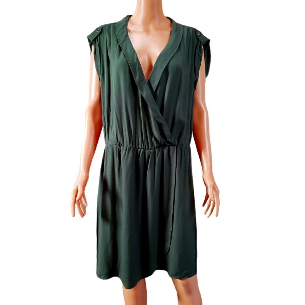 Soft Surroundings Faux Wrap Dress Sz 1X